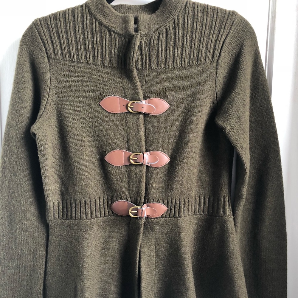 Anthropologie Peplum Sweater